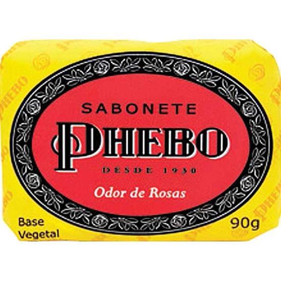 Imagem de Sabonete em barra phebo odor de rosas 90g