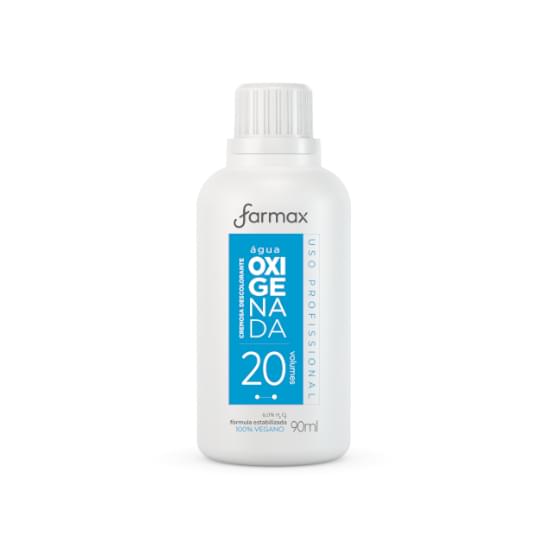 Imagem de Água oxigenada cremosa farmax 20 volumes 90ml