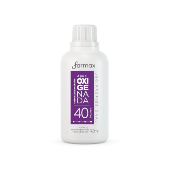 Imagem de Água oxigenada cremosa farmax 40 volumes 90ml