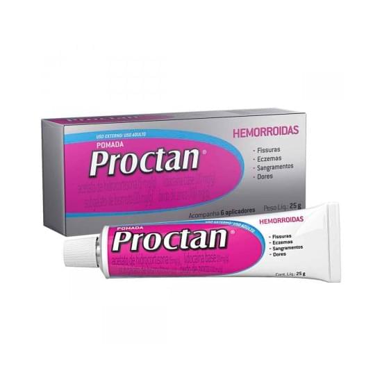 Imagem de Proctan pomada para hemorroidas 25g