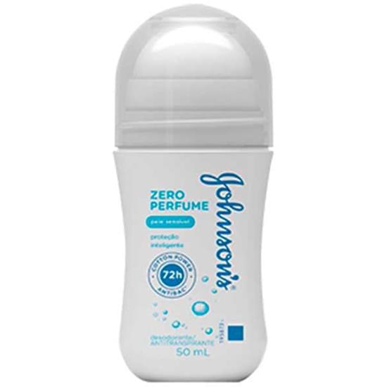 Imagem de Desodorante roll-on feminino johnsons zero perfume 50ml