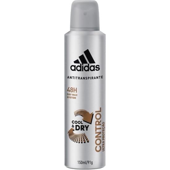 Imagem de Desodorante aerosol masculino adidas control 150ml