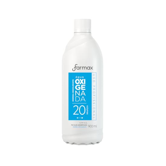 Imagem de Água oxigenada cremosa farmax 20 volumes 900ml