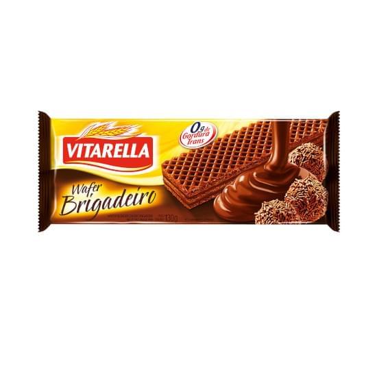 Imagem de Biscoito wafer vitarella brigadeiro 120g