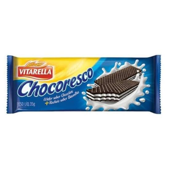 Imagem de Biscoito wafer vitarella chocoresco baunilha 120g