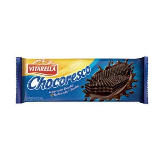 Imagem de Biscoito wafer vitarella chocoresco chocolate 120g