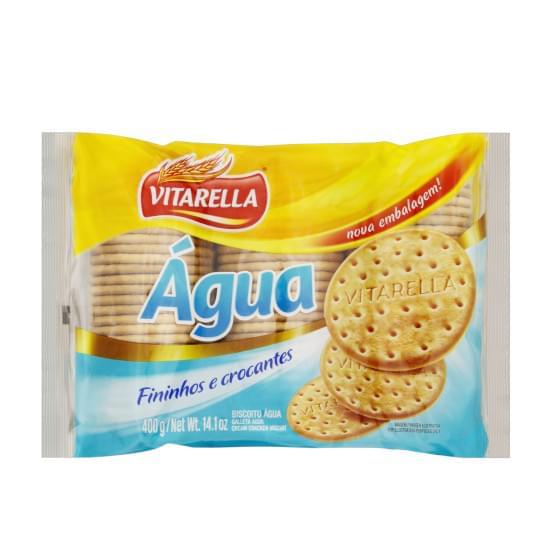 Imagem de Biscoito salgado vitarella cream cracker água 400g