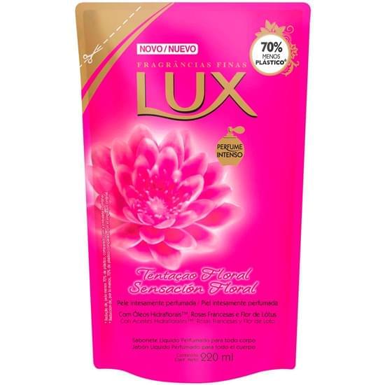 Imagem de Sabonete líquido lux suave tentação floral refil 220ml