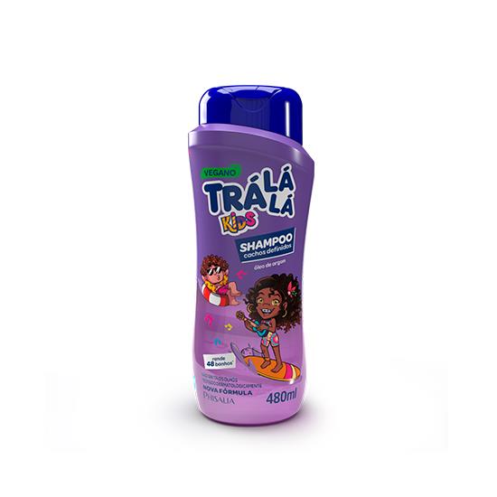 Imagem de Shampoo infantil trá lá lá eu amo cachos 480ml