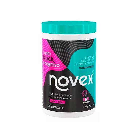 Imagem de Creme para tratamento novex santo black poderoso meus cachos 1kg