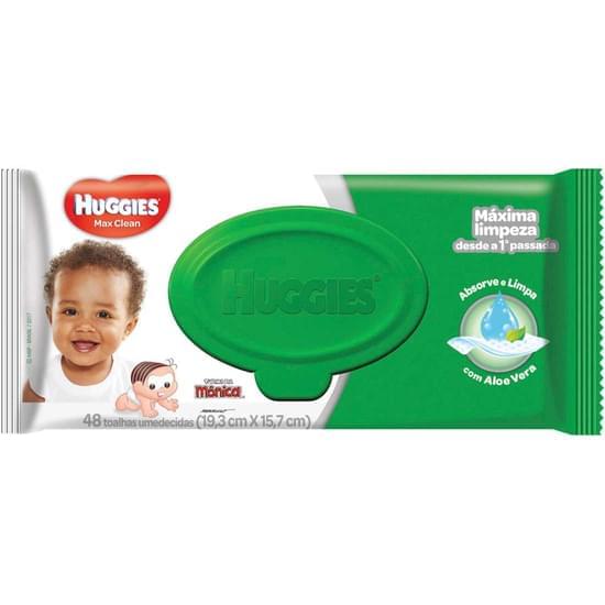 Imagem de Toalha umedecida infantil huggies one & done | com 48 unidades