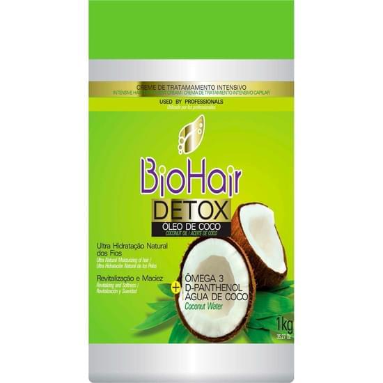 Imagem de Creme para tratamento bio hair detox óleo de coco 1kg