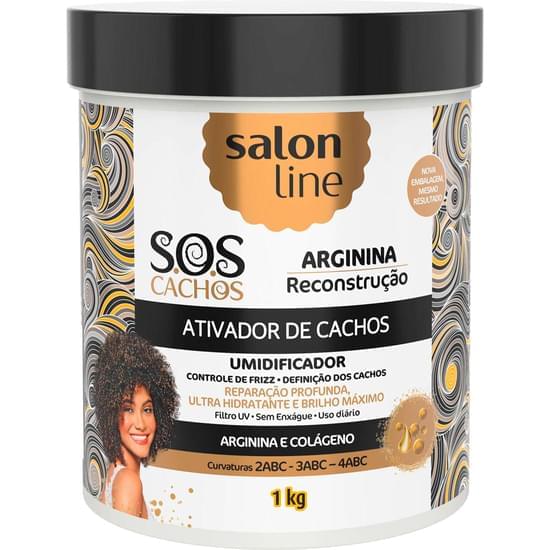 Imagem de Ativador de cachos salon line s.o.s cachos reconstrução 1kg