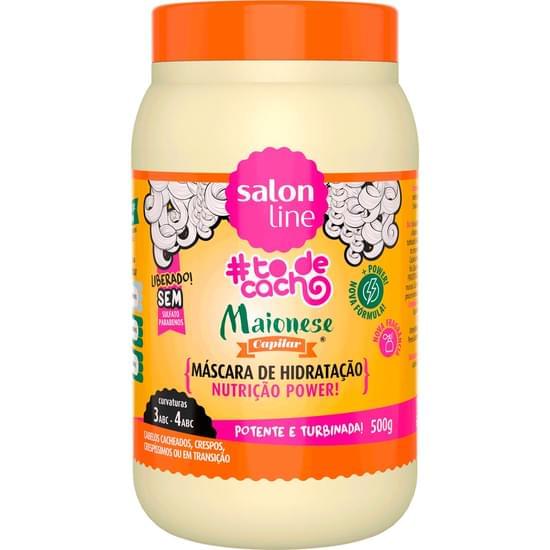 Imagem de Maionese capilar salon line to de cacho nutrição power 500g