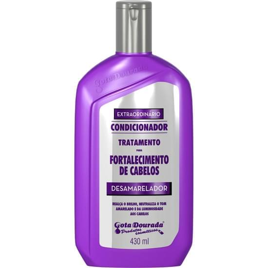 Imagem de Condicionador gota dourada desamarelador 430ml