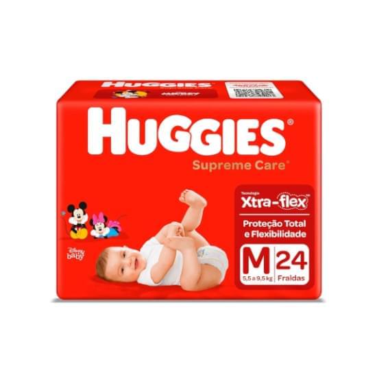 Imagem de Fralda infantil huggies supreme care tamanho m jumbo | com 24 unidades