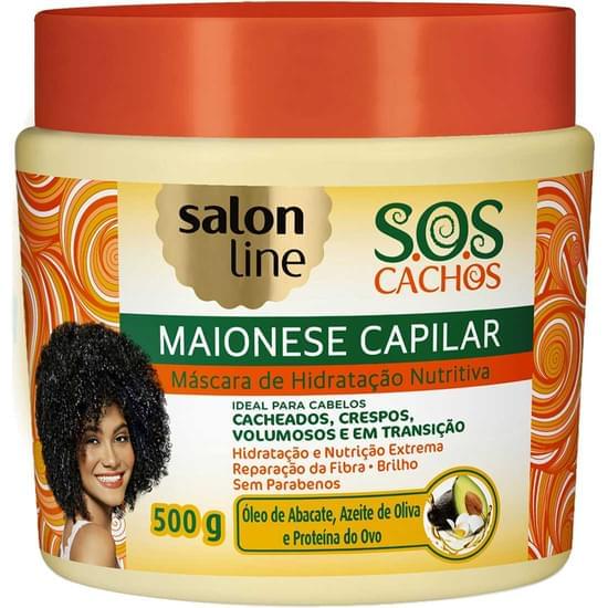 Imagem de Maionese capilar salon line s.o.s cachos nutrição profunda 500g