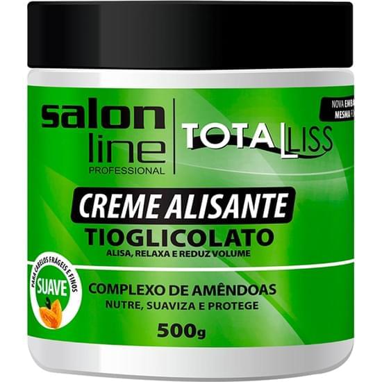 Imagem de Alisante salon line total liss suave complexo de amêndoas 500g