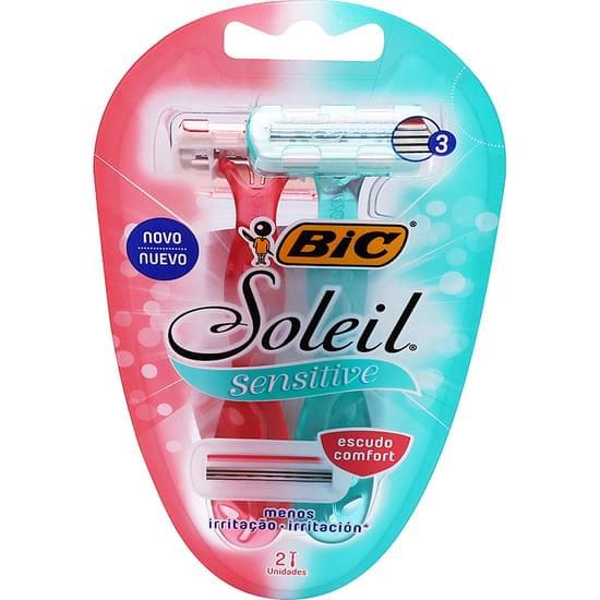 Imagem de Aparelho de depilar bic soleil sensitive sortido | com 2 unidades