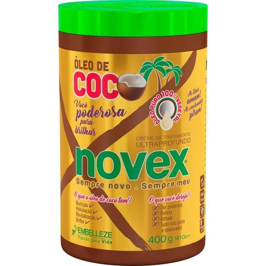 Imagem de Creme de tratamento novex óleo de coco 400g