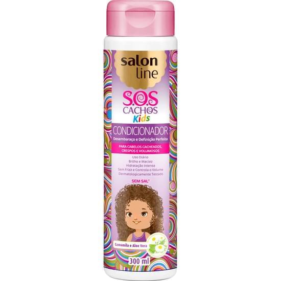 Imagem de Condicionador infantil  300ml sos kids - salon line