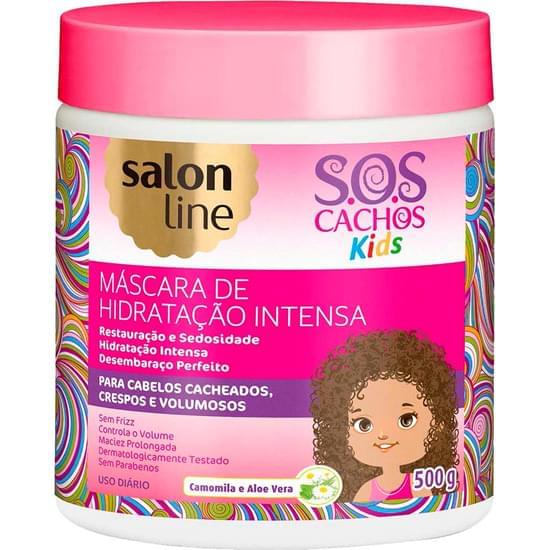 Imagem de Máscara para hidratação infantil salon line kids s.o.s cachos 500g