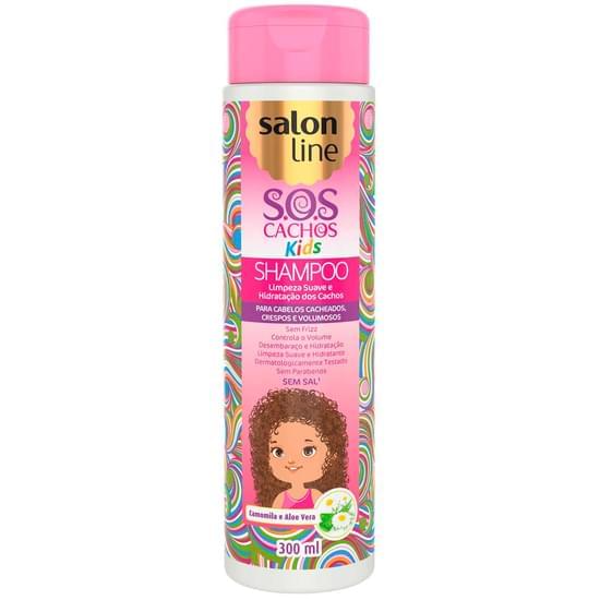 Imagem de Shampoo s.o.s cachos kids salon line 300ml