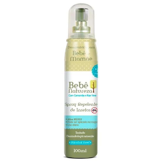 Imagem de Repelente infantil bebê natureza camomila e aloe vera spray 100ml