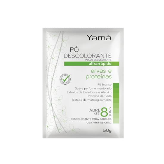 Imagem de Pó descolorante yamá ervas e proteínas 50g