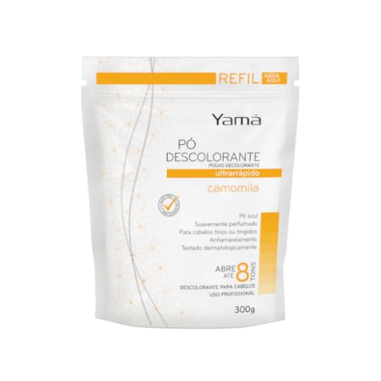 Imagem de Pó descolorante yamá camomila refil 300g