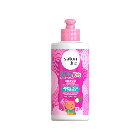 Imagem de Creme para pentear 300 ml sos kids unit - salon line