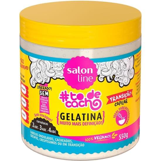 Imagem de Gelatina transição capilar muito mais definição #todecacho 550g - salon line