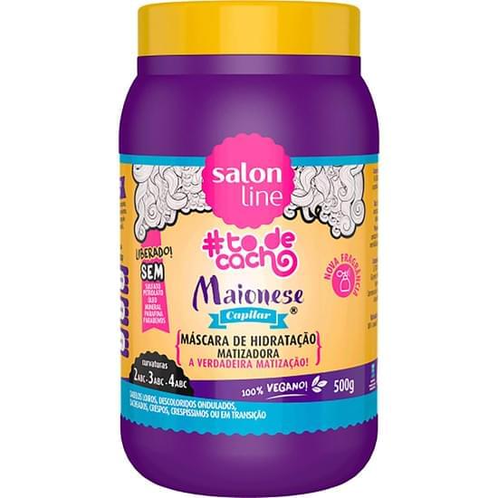 Imagem de Maionese capilar salon line to de cacho matizadora 500g