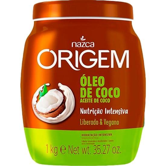 Imagem de Nazca creme hidratante origem vegano oleo de coco 1kg