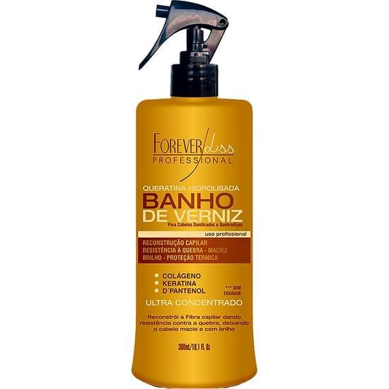 Imagem de Queratina forever liss banho de verniz hidrolisada 300ml