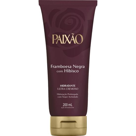 Imagem de Hidratante corporal paixão framboesa negra com hibisco 200ml