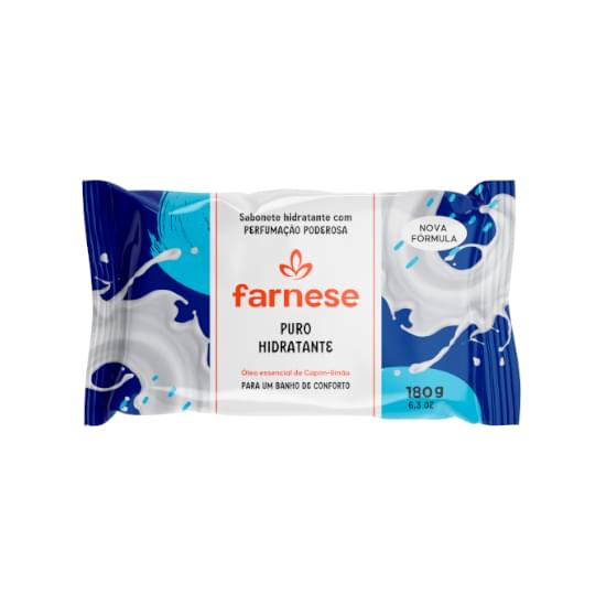 Imagem de Sabonete barra puro hidratante farnese flow pack 180g