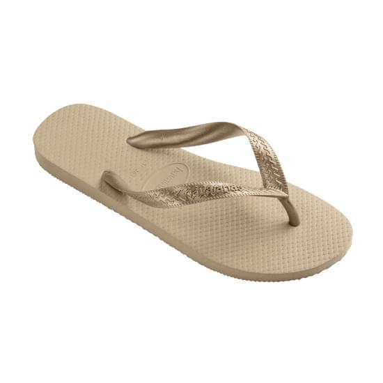 Imagem de Sandália havaianas unissex color mix areia e dourado claro 41/42