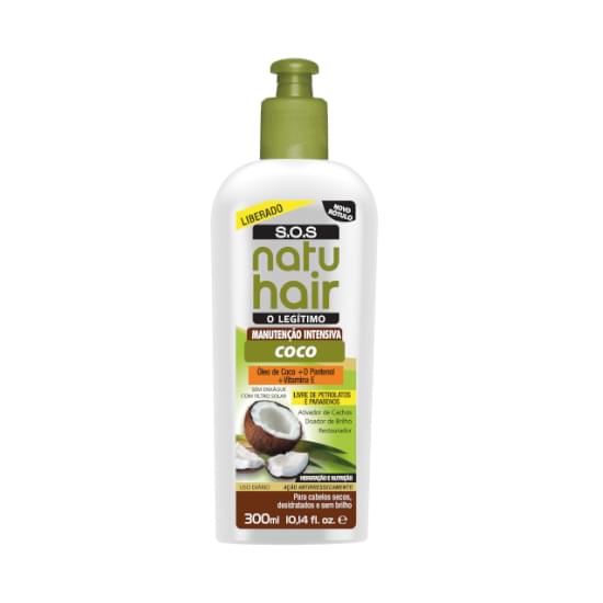 Imagem de Manutenção intensiva natu hair coco hidratação prolongada 300ml