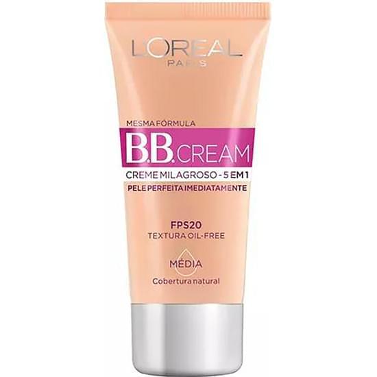 Imagem de Bb cream loréal média fps 20 30ml