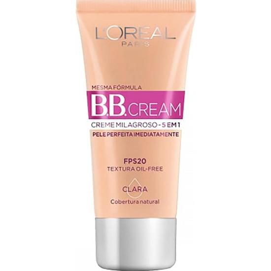 Imagem de Bb cream loréal clara fps 20 30ml