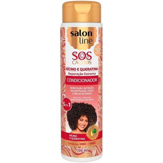 Imagem de Condicionador salon line s.o.s cachos rícino e queratina 300ml