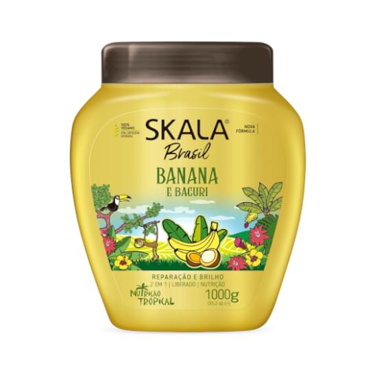 Imagem de Creme para tratamento skala bomba de banana 1kg