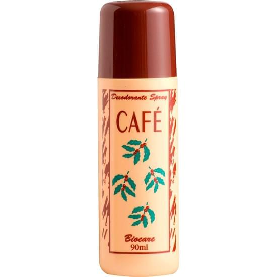 Imagem de Desodorante spray feminino biocare café 90ml