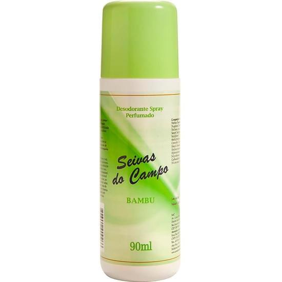 Imagem de Desodorante spray feminino seiva do campo bambu 90ml