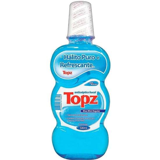 Imagem de Enxaguante bucal topz blue mint 500ml