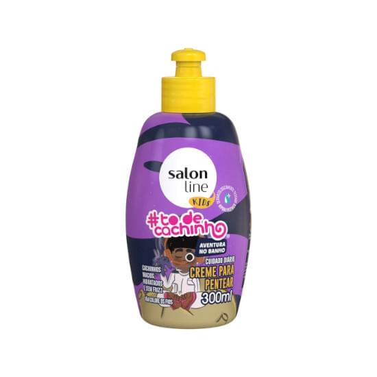 Imagem de Creme para pentear todecachinho kids molinhas ondulados salon line 300ml