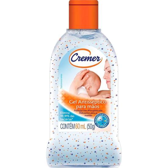 Imagem de Gel antisséptico para mãos cremer 60ml