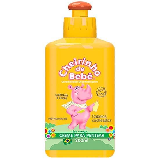 Imagem de Crepe para pentear infantil cheirinho de bebê cabelos cacheados 300ml