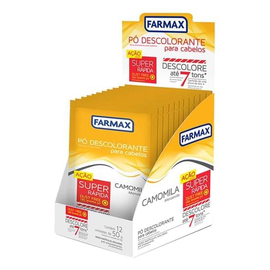 Imagem de Pó descolorante farmax camomila 8g